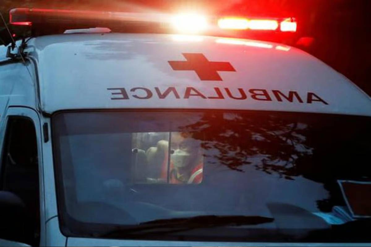 motorcycle flips over